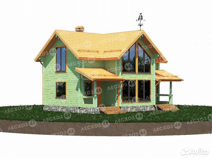 Строительство домов из профилированного бруса