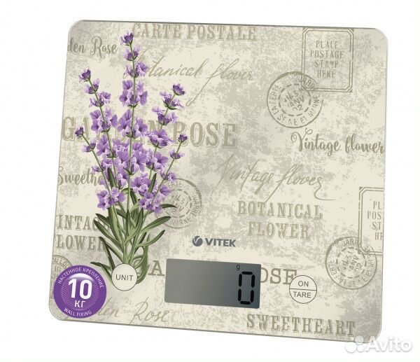 Весы кухонные Vitek VT-8020 (BL)