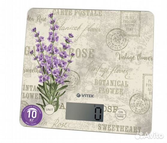 Весы кухонные Vitek VT-8020 (BL)