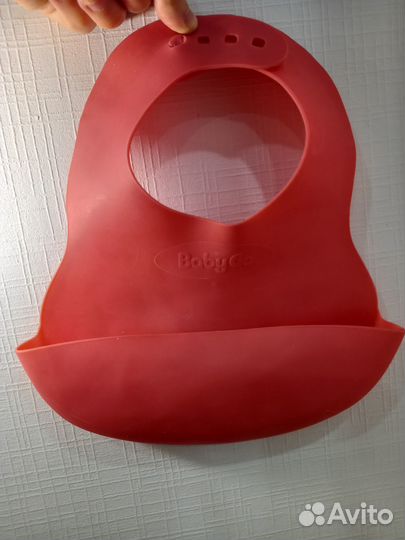 Нагрудник BabyGo с карманом