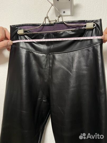 Брюки кожаные