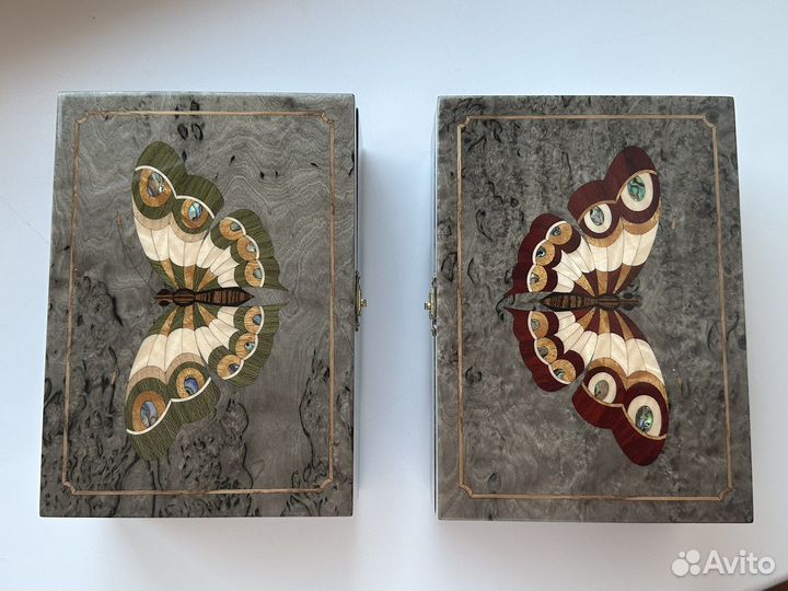 Новые шкатулки из Карельской берёзы