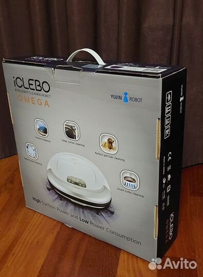 Робот пылесос iclebo omega