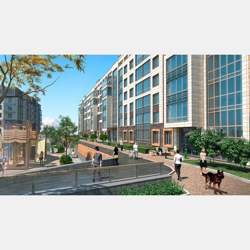2-к. квартира, 63,1 м², 6/7 эт.