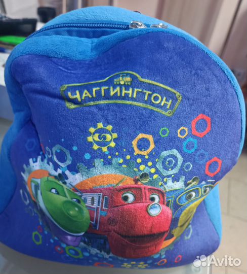 Рюкзак детский плюшевый