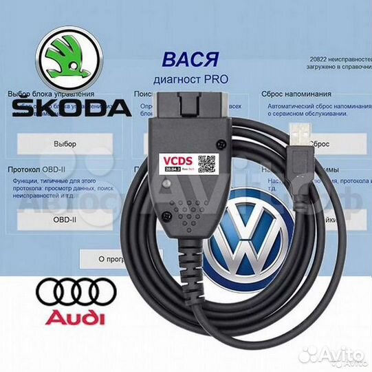 Вася диагност 2021 vcds Русский 20.4.2 Vag-com