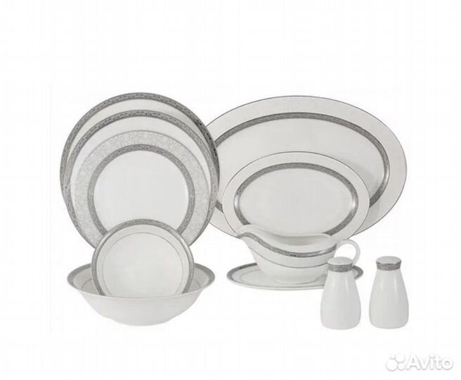 Сервиз обеденный Anna lafarg Бостон 50 пред.12 чел
