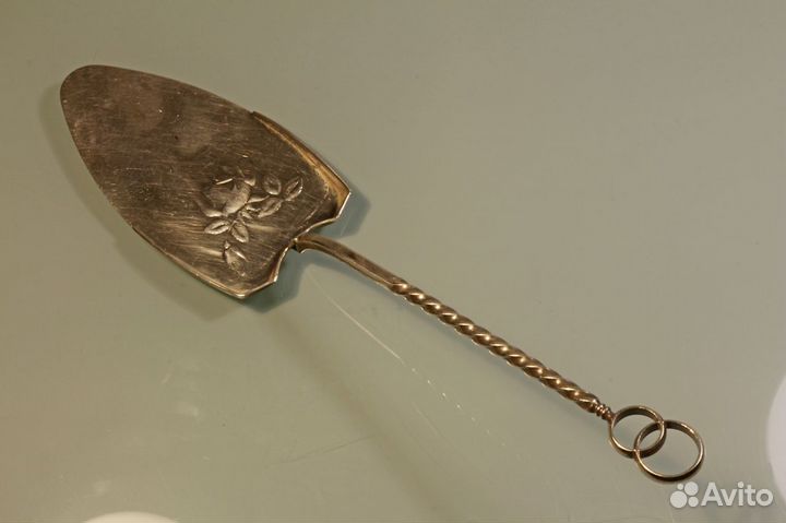 Лопатка для торта и ложка для салата, 70-е гг