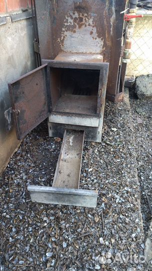 Печь для бани с баком