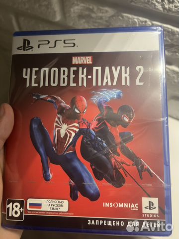Человек паук 2 для ps5 диск новый/NEW русский купить в Новосибирске ...