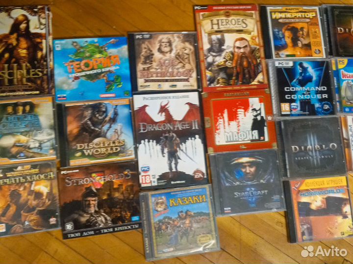 Диски с играми на пк