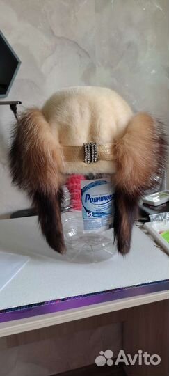 Шапка ушанка женская меховая