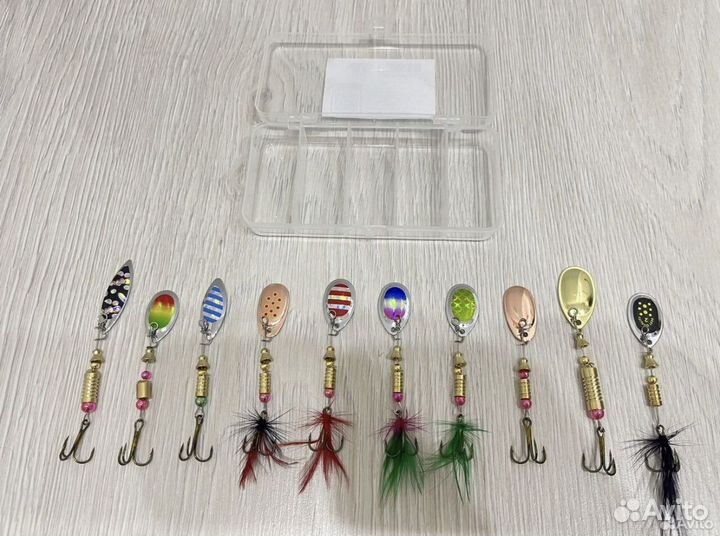Блесна вертушки наборы новые