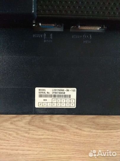 Монитор NEC multisync lcd1760nx