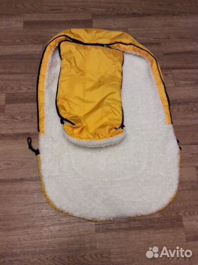 Конверт зимний в коляску на меху