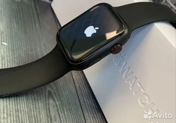 Смарт часы Apple Watch 8 с яблоком оpиг коробка