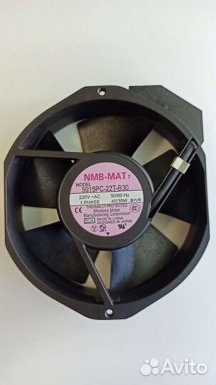 Вентилятор NMB-MAT 220v, куллер. Новый