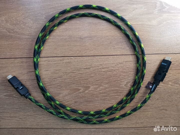 Кабель hdmi 215см hama с шарнирными коннекторами