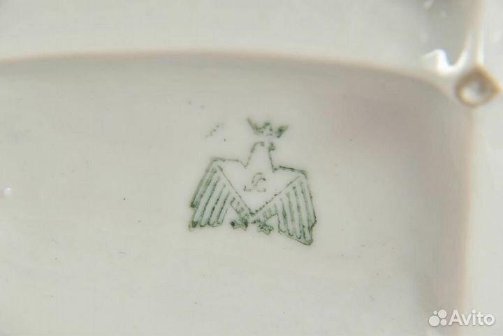 Фарфор.Кошка и котенок - Графенталь, Германия