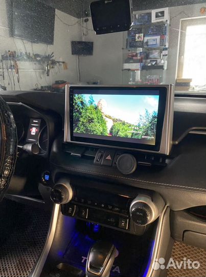 Android магнитола на а/м Toyota RAV 4 2019+