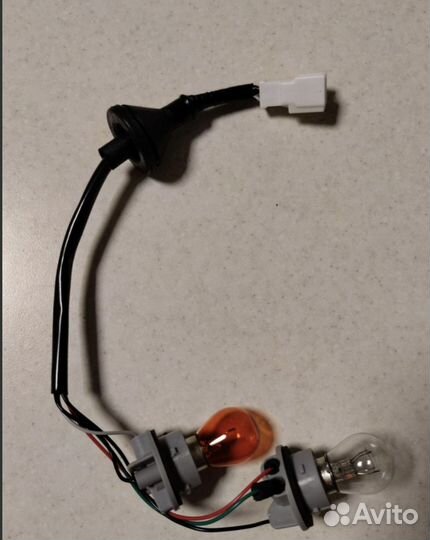 Проводка заднего фонаря