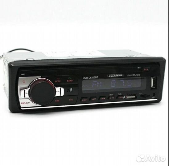 Автомагнитола USB Pioneer.GB MVH-D520S BT ISO