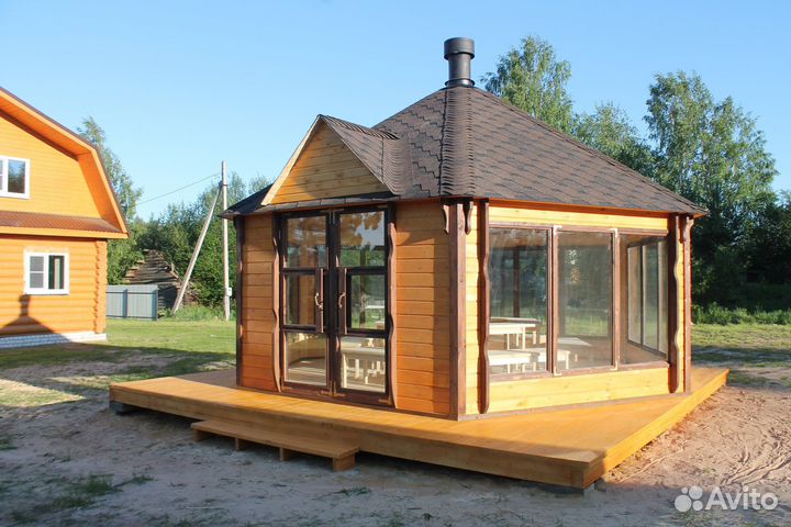 Гриль домик