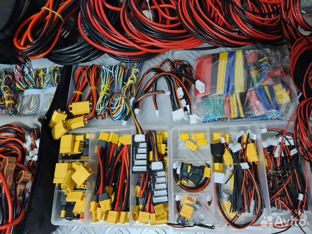 Кабель силиконовый, разъем XT 90 60 30 балансир 6s