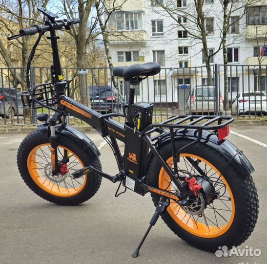 Электровелосипед фетбайк монстр 750вт