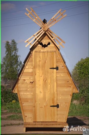 Дачный туалет с установкой SHP797