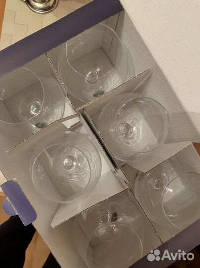 Новые бокалы для коньяка bohemia