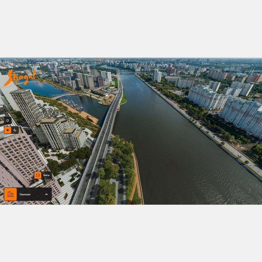 2-к. квартира, 60,3 м², 19/25 эт.