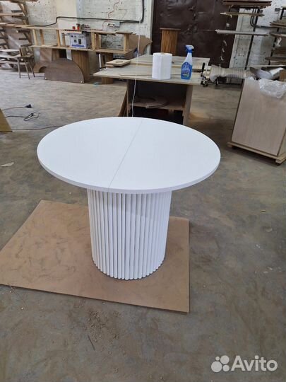 Стол кухонный раздвижной Стол обеденный круглый