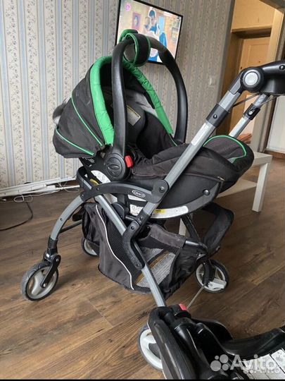 Автолюлька-коляска с базой