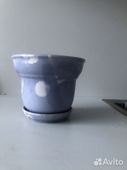 Кашпо для цветов керамика