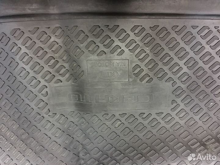 Коврик в багажник kia cerato