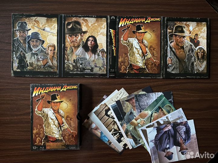 Коллекционное Blu-ray издание «Индиана Джонс»