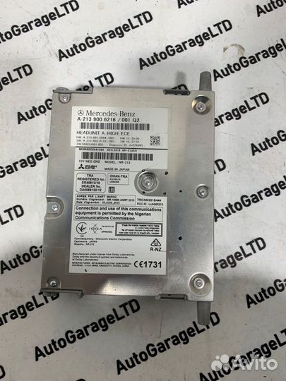 Блок Comand Mercedes-Benz E-Class W213 M654 2017