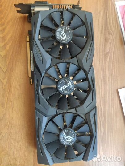 Видеокарта gtx 1070 8gb Asus Strix
