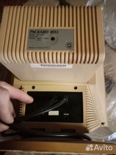 Ретро монитор rackard bell дутыш