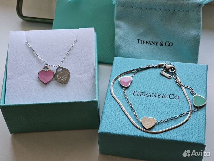 Браслет, подвеска Tiffany