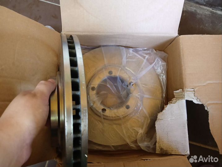 Тормозной диск передний для Hyundai H-1