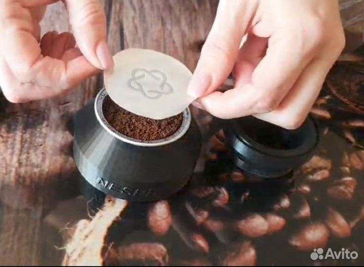 Наклейки крышечки для капсул Nespresso