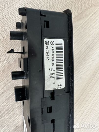 Блок управления стеклоподъемниками Mercedes GL ML