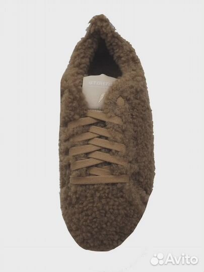 Stokton кеды yeti коричневые меховые 39 231367