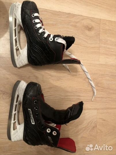 Коньки хоккейные детские bauer 30 размер