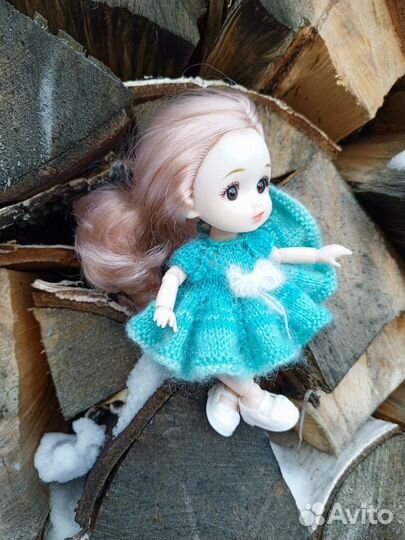 Одежда для куклы, платьице