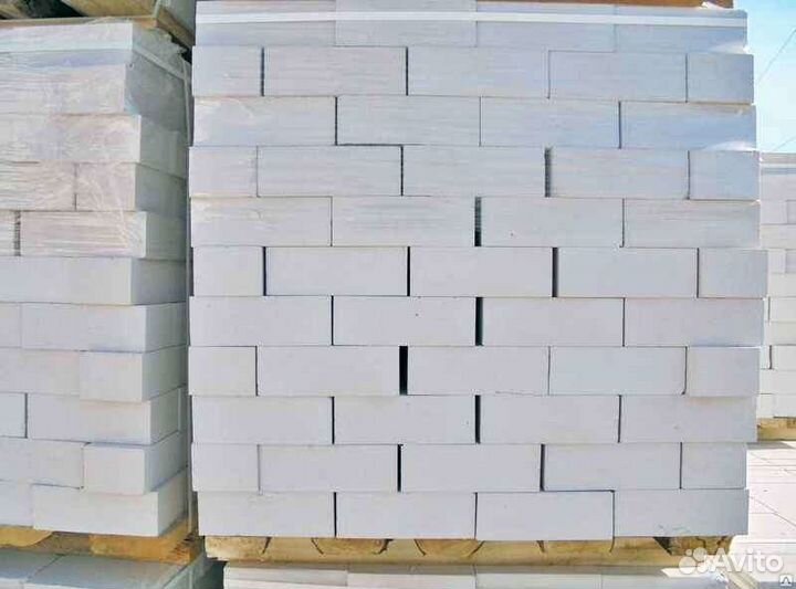 Кирпич силикатный пустотелый белый M150 эко