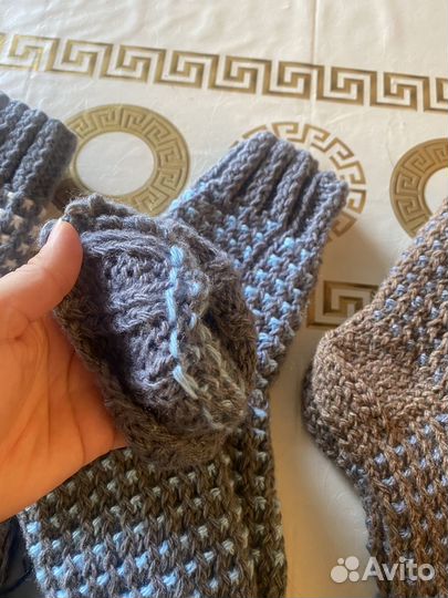 Полушерстяные носки