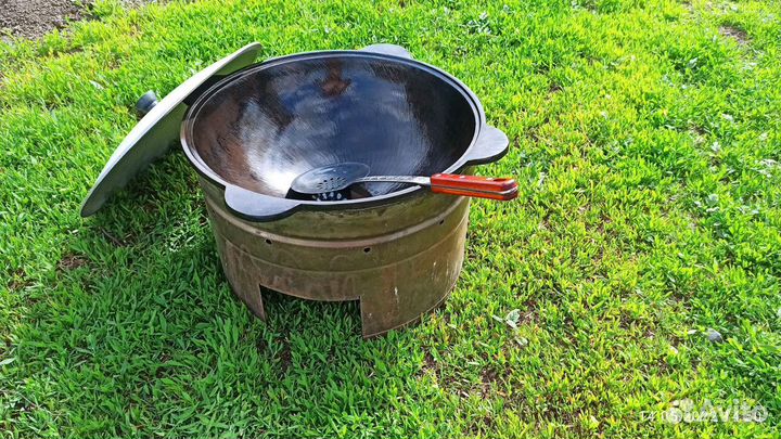 Казан чугунный 12 литров (аренда)